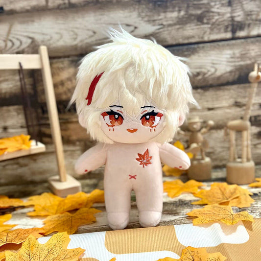 Genshin Impact Kazuha Chibi Plush Doll 20cm Stuffed Anime Figure