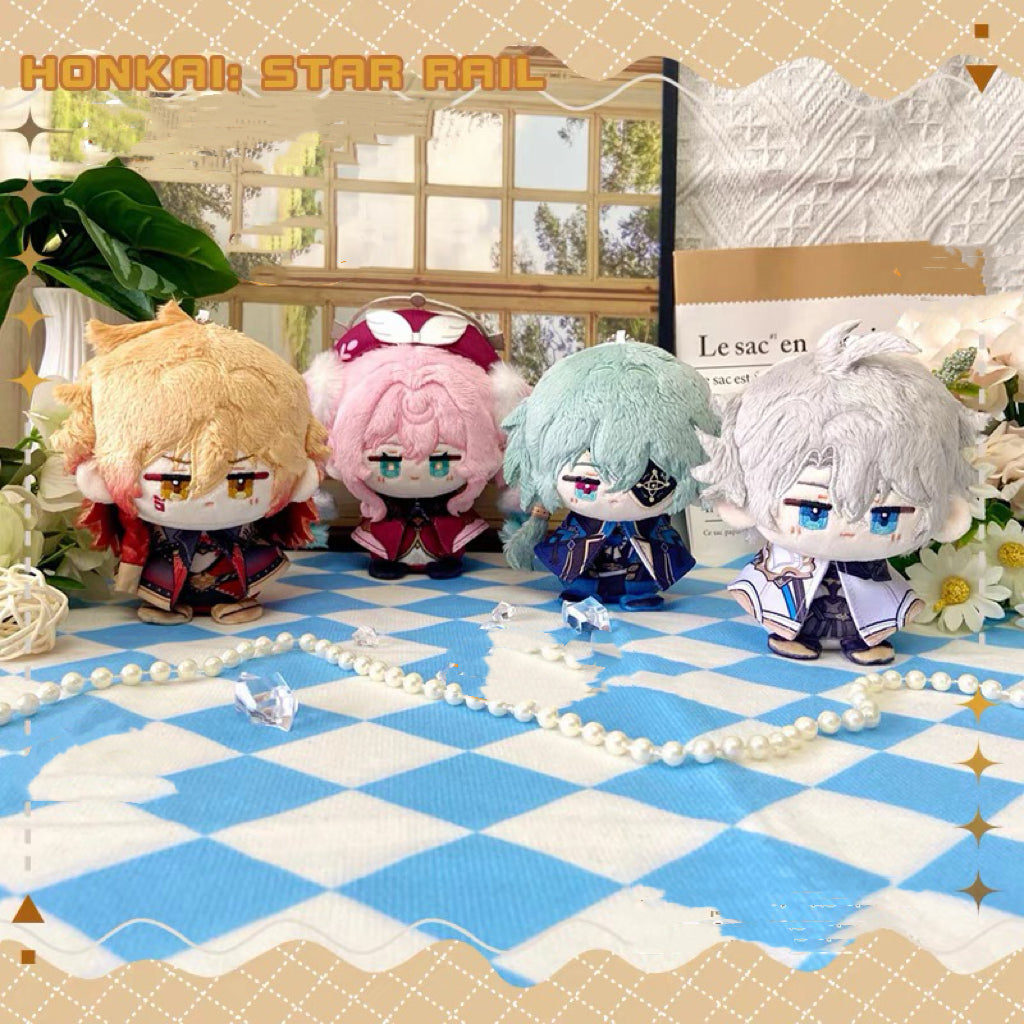 Honkai: Star Rail Anaxa Tribbie Phainon Mydei Hyacine Castorice The Herta Plushies 12CM マント ぬいぐるみ
