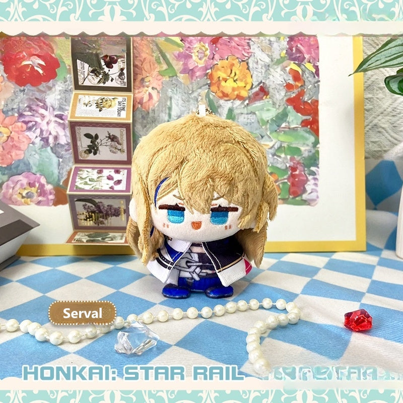 Honkai: Star Rail Plush Doll 12CM Ruan Mei Huohuo Topaz Argenti Serval Stuffed Toy HSR Gift