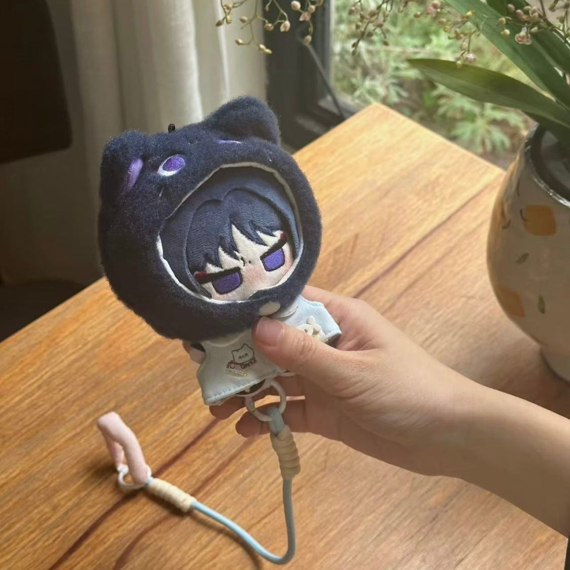 Genshin Impact Wanderer Scaramouche 10CM Plush Doll