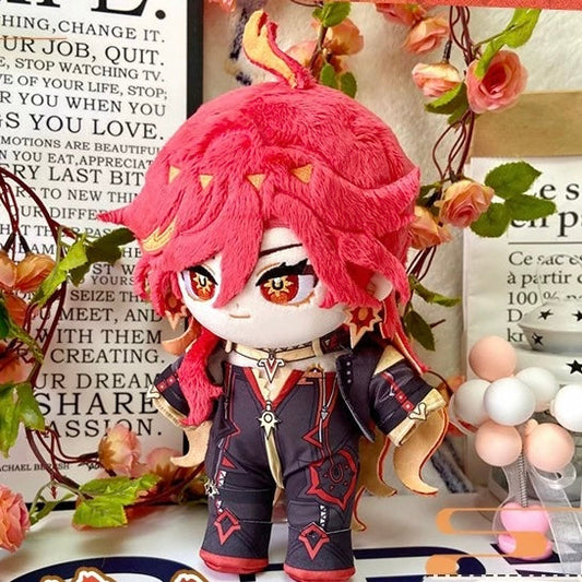 Genshin Impact Mavuika Plush Doll 20cm Stuffed Anime Figure