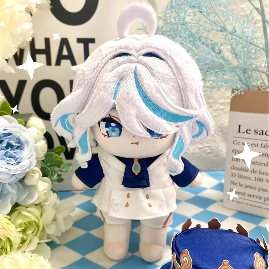 Genshin Impact Furina Focalors Plush Doll 20cm Stuffed Anime Figure