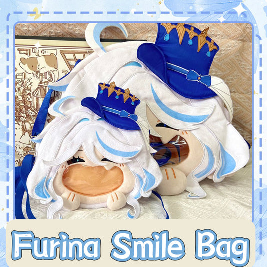 Game Genshin Impact Furina Forcalors Backpack Crossbody Bag
