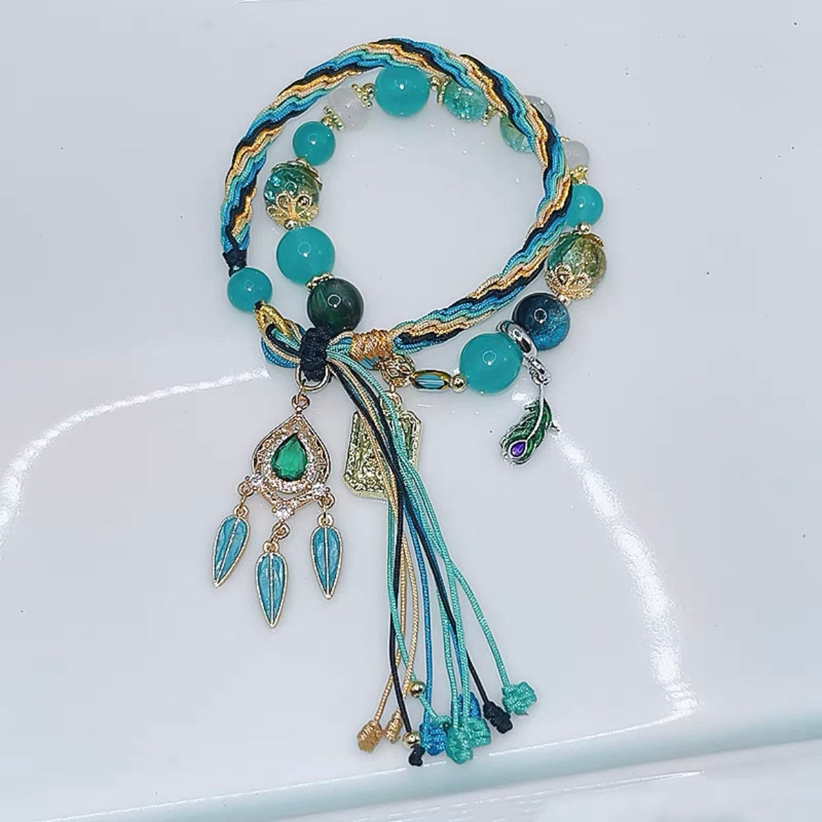 Honkai: Star Rail Aventurine Double Bracelet