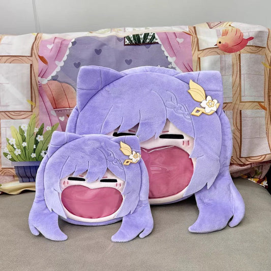 Game Genshin Impact Keqing Crossbody Bag Backpack