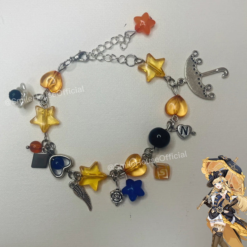 ハンドメイド 原神 ナビアブレスレット