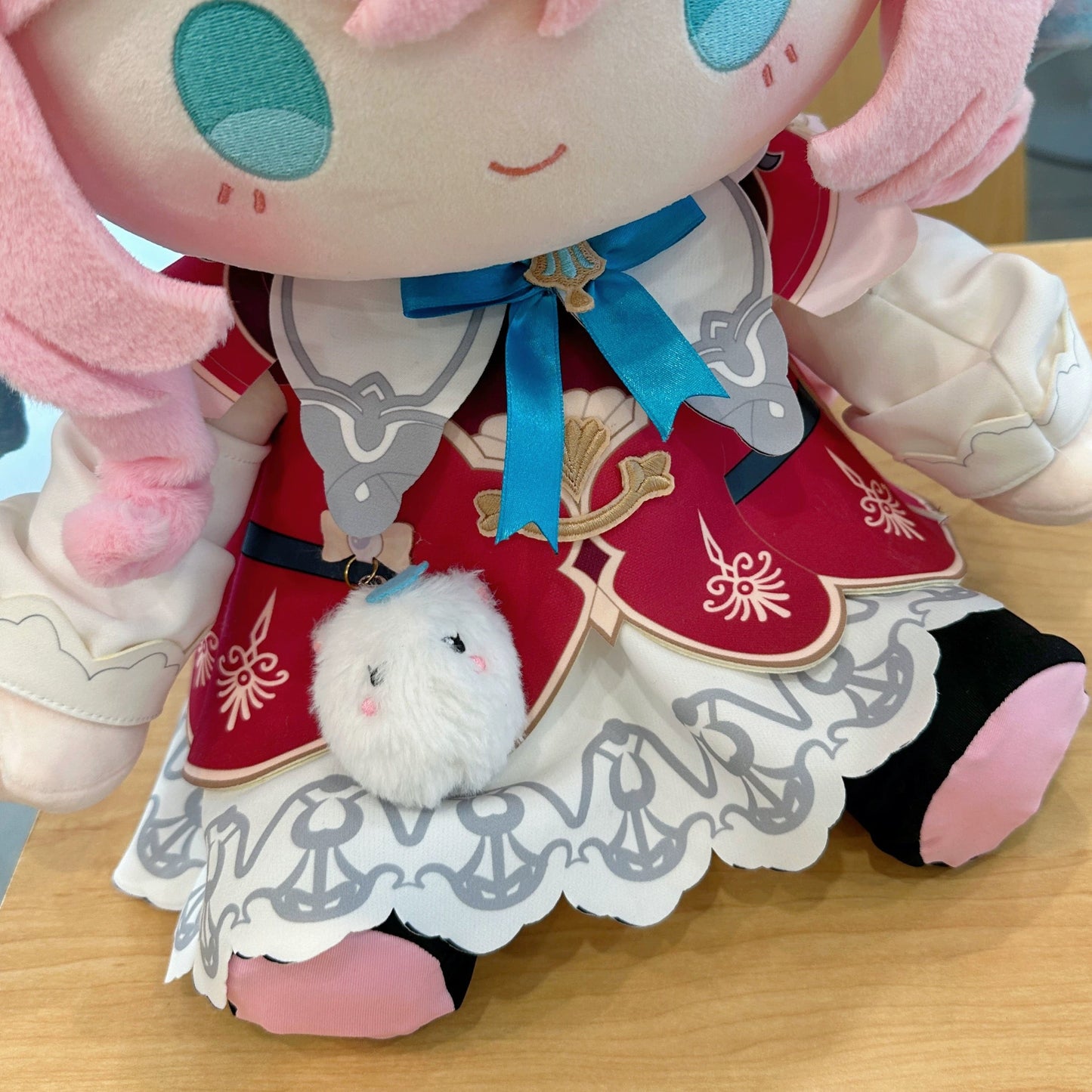 Honkai Star Rail Hyacine Staring Eyes Plush Doll 40CM with Clothes | HSR Merch