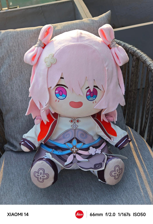 Honkai: Star Rail Plushies March 7th Big Eyes 40CM Plush Doll