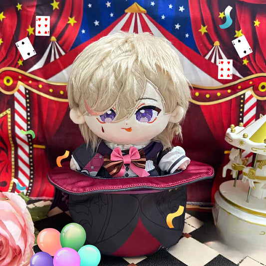 Genshin Impact Plush Doll Lyney – Soft Cotton Stuffed Toy Anime Figure 20CM with Clothes