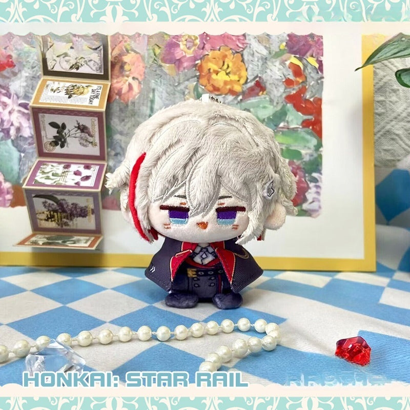 Honkai: Star Rail Plush Doll 12CM Ruan Mei Huohuo Topaz Argenti Serval Stuffed Toy HSR Gift