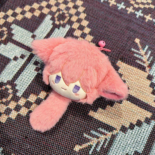 Genshin Impact Yae Miko Plush Ball 15CM Cotton Anime Stuffed Round Toy