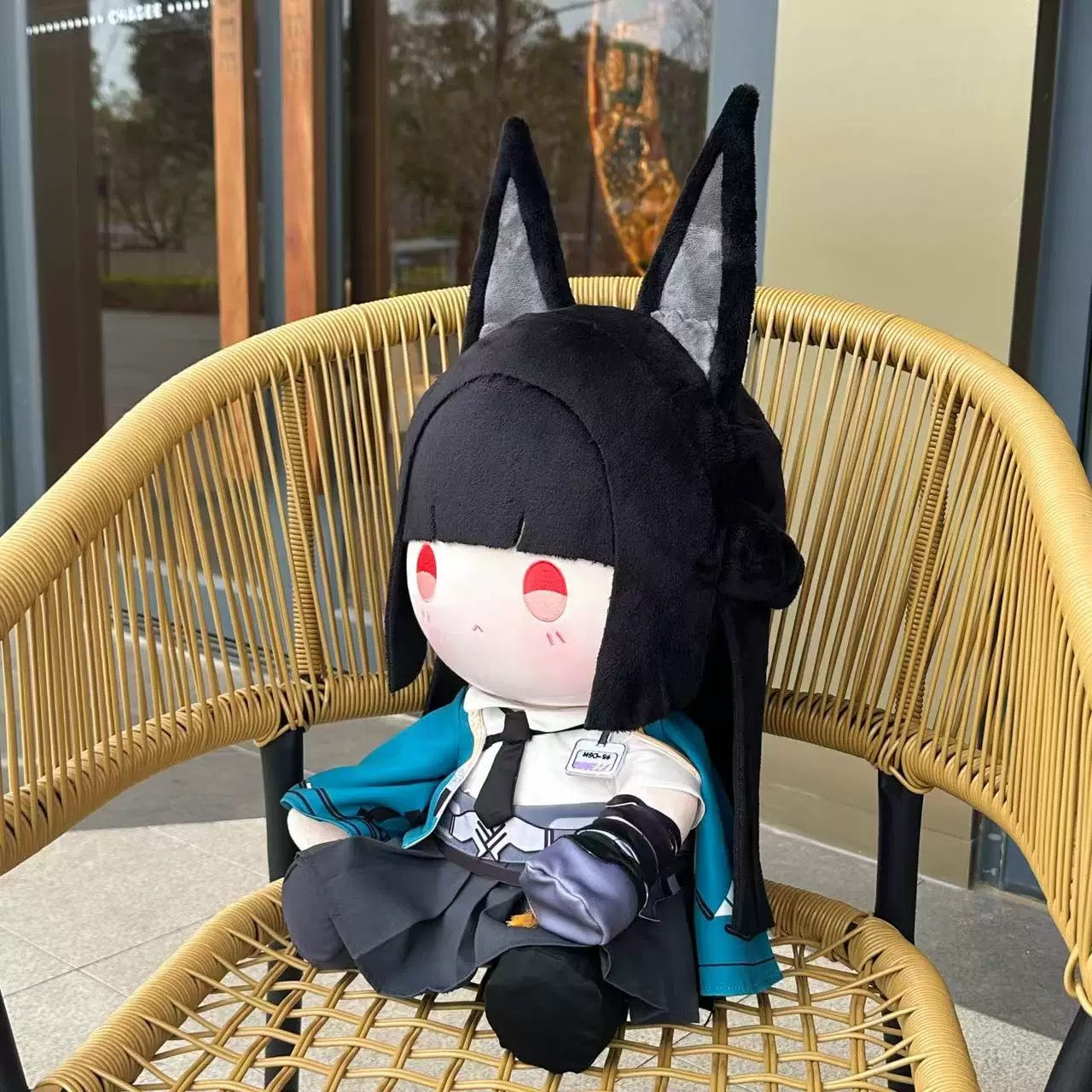 Zenless Zone Zero/ZZZ Plushies Hoshimi Miyabi Staring Eyes Ver Plush Doll 40CM