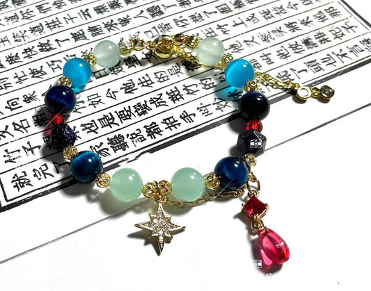 Honkai Star Rail Anaxa Handmade Round Beads Bracelet | HSR Merch