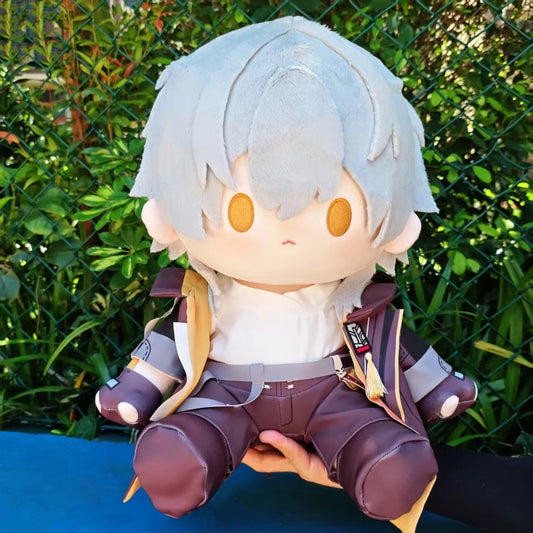 Honkai: Star Rail Trailblazer Stelle Staring Eyes Plush Doll – 40CM (Female & Male)
