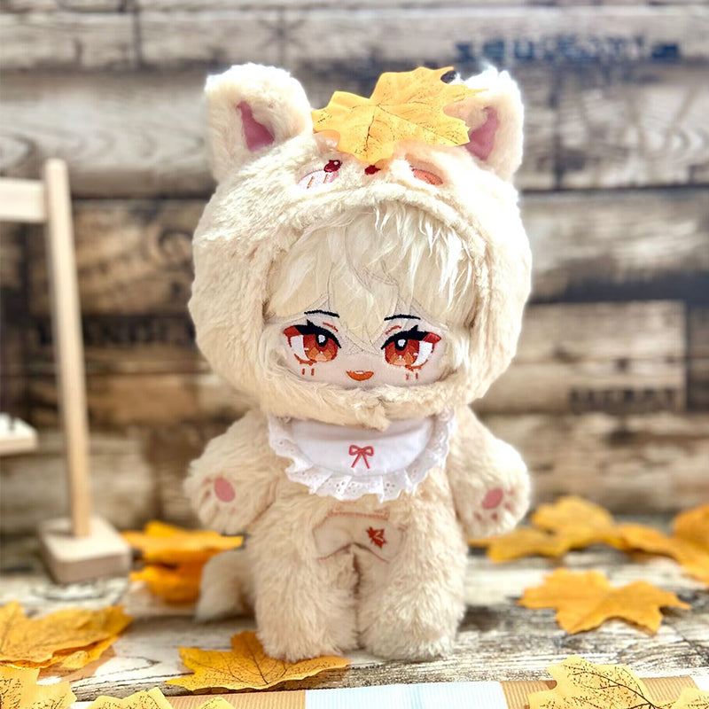 Genshin Impact Kazuha Chibi Plush Doll 20cm Stuffed Anime Figure