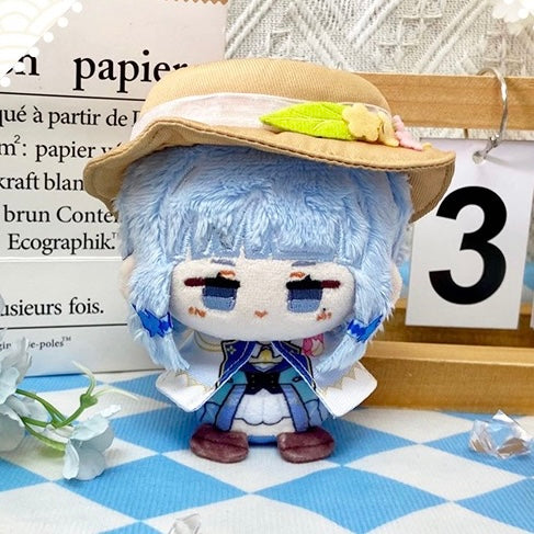 Genshin Impact Ayaka Fontaine Springbloom Missive 12CM Plush Doll