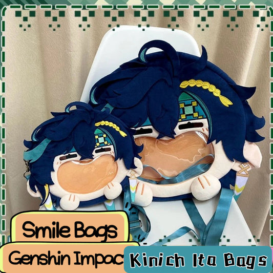 Genshin Impact Kinich Smile Bag Crossbody Bag Backpack