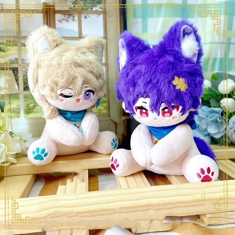 Honkai Star Rail Plushies アベンチュリン Dr. Ratio 動物ぬいぐるみ 15CM