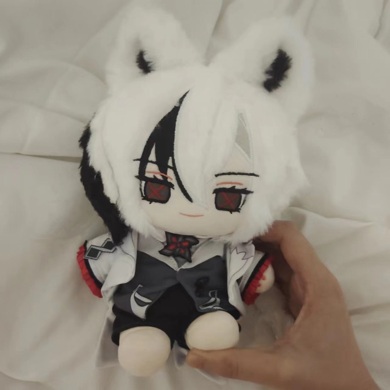 Genshin Impact Arlecchino Plush Doll 20CM Cotton Premium Anime Stuffed Toy