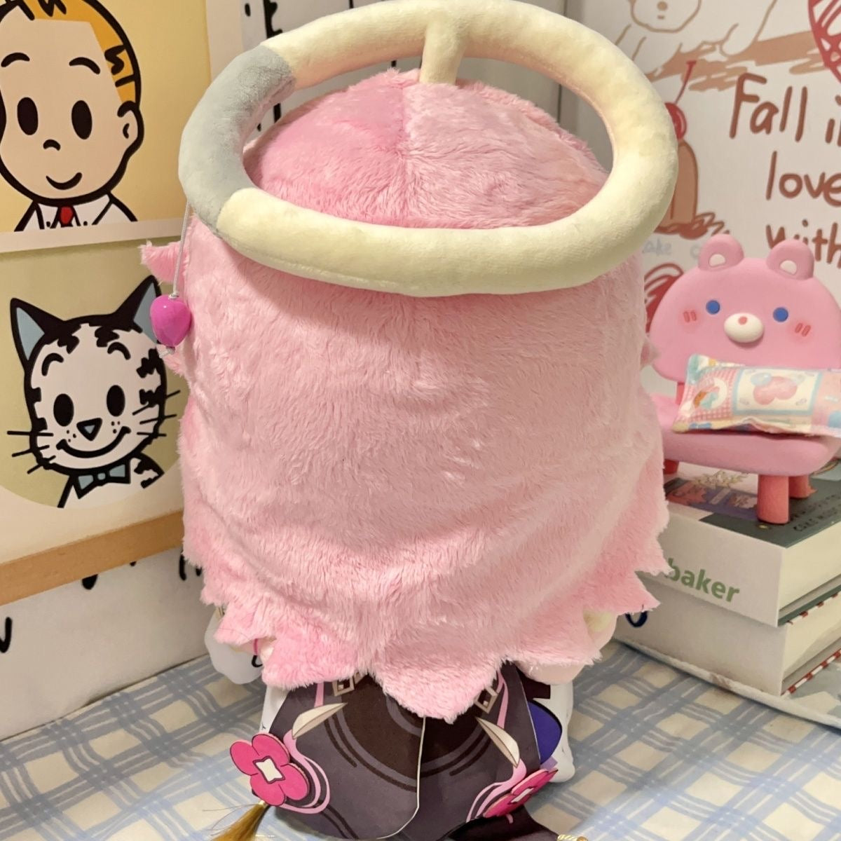 Plush Doll Elf Elysia Honkai Star Rail Cotton Stuffed Toy with Clothes 30CM