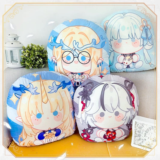 Wuthering Waves Characters Double Side Pillow Plush Doll 38CM