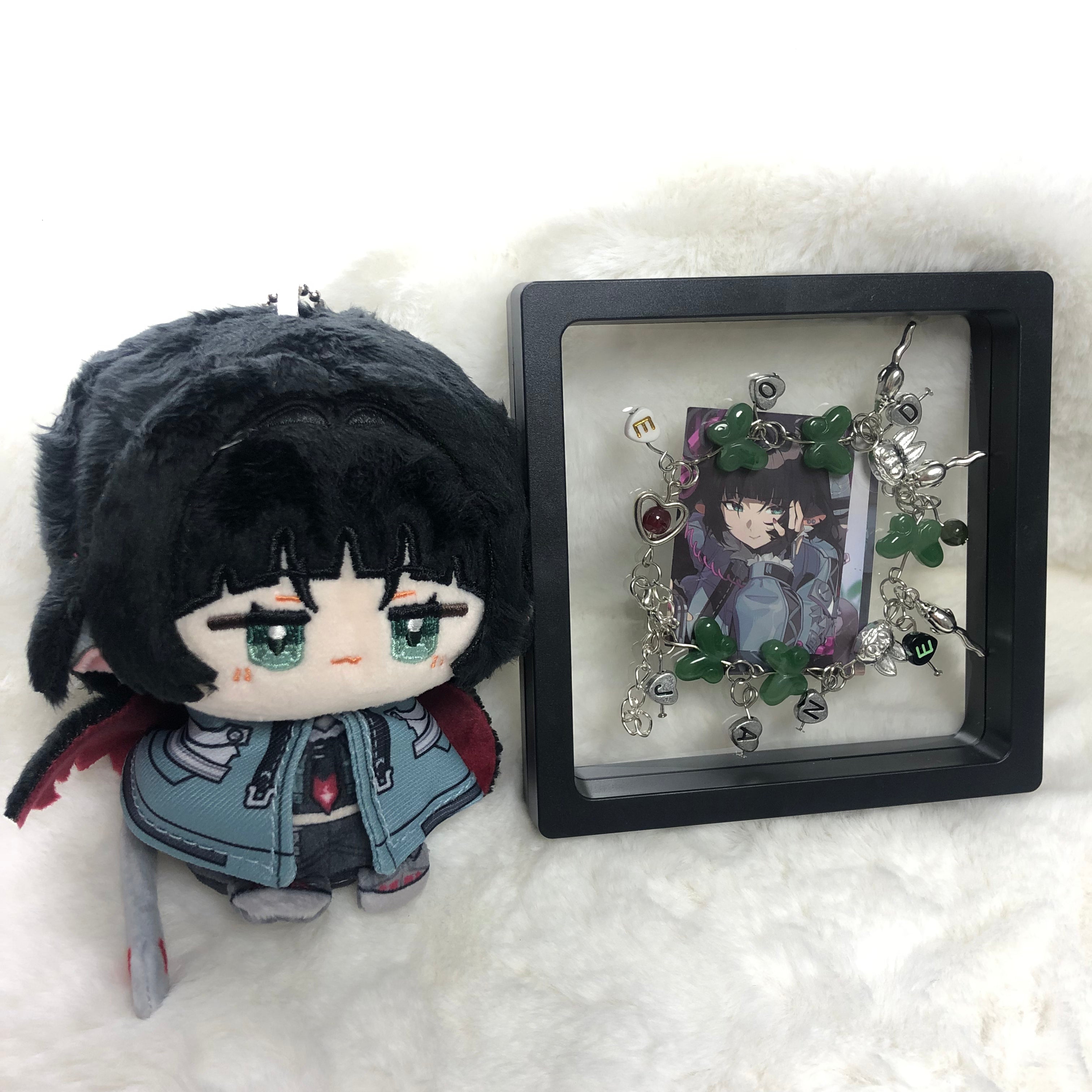 Free Shipping Smile House Zenless Zone Zero ZZZ Jane Doe Inspired Flat Beads Bracelet