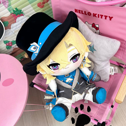 Honkai: Star Rail Plushies Cat Aventurine 40CM Plush Doll With Hat