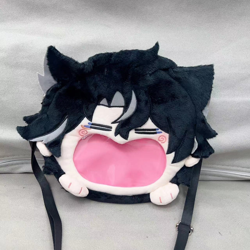 Game Genshin Impact Wriothesley Crossboday Bag Backpack