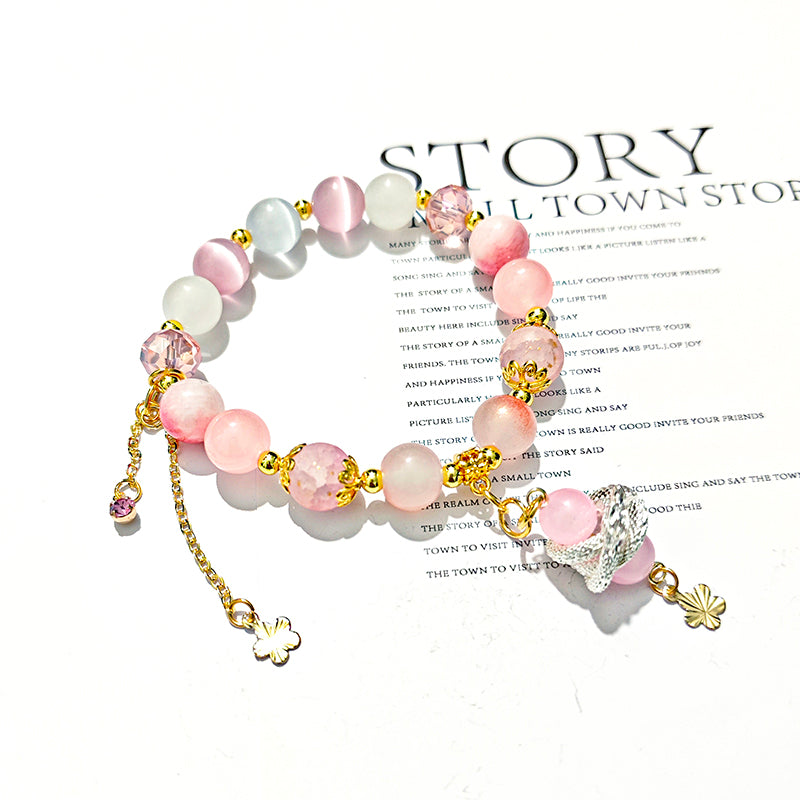 Game Wuthering Waves Jinhsi Peach Blossom Inspired Bracelet
