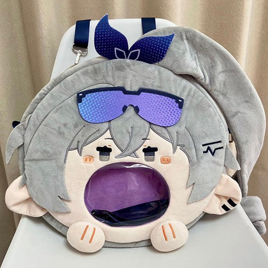 Honkai スターレール シルバーウルフ シルバーウルフ クロスボディバッグ バックパック