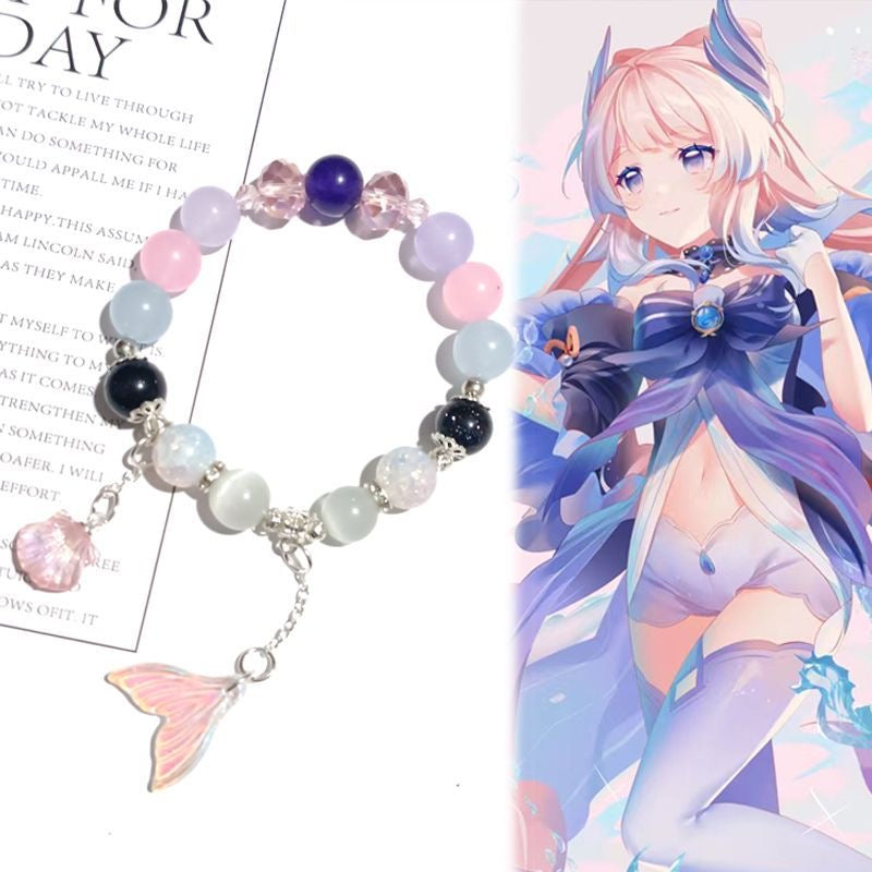 Anime Bracelet Genshin Impact Kokomi Adjustable Fan Merch Gift