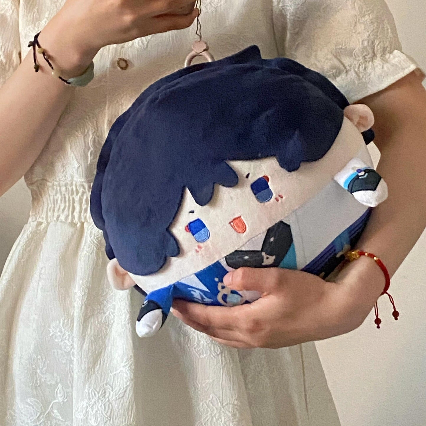 Plush Ball Doll Genshin Impact Wanderer Scaramouche Cotton Stuffed Anime Collectible Gift 12cm 30cm