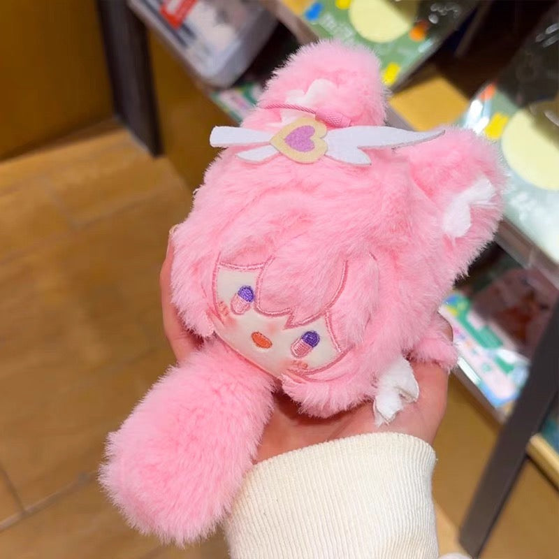 Plush Doll Ball Elysia Honkai Impact 3 Staring Eyes Round Stuffed Toy 15CM