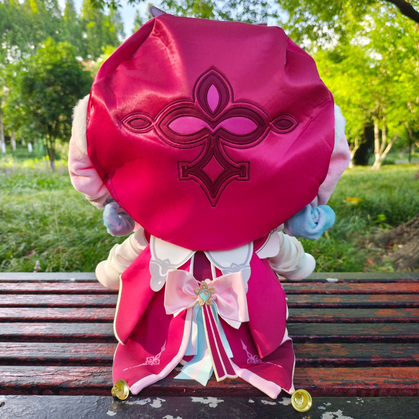 Honkai Star Rail Hyacine Staring Eyes Plush Doll 40CM with Clothes | HSR Merch