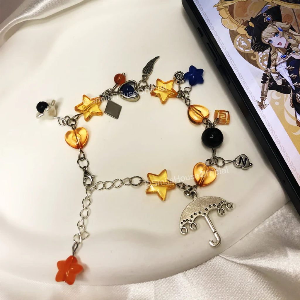 ハンドメイド 原神 ナビアブレスレット