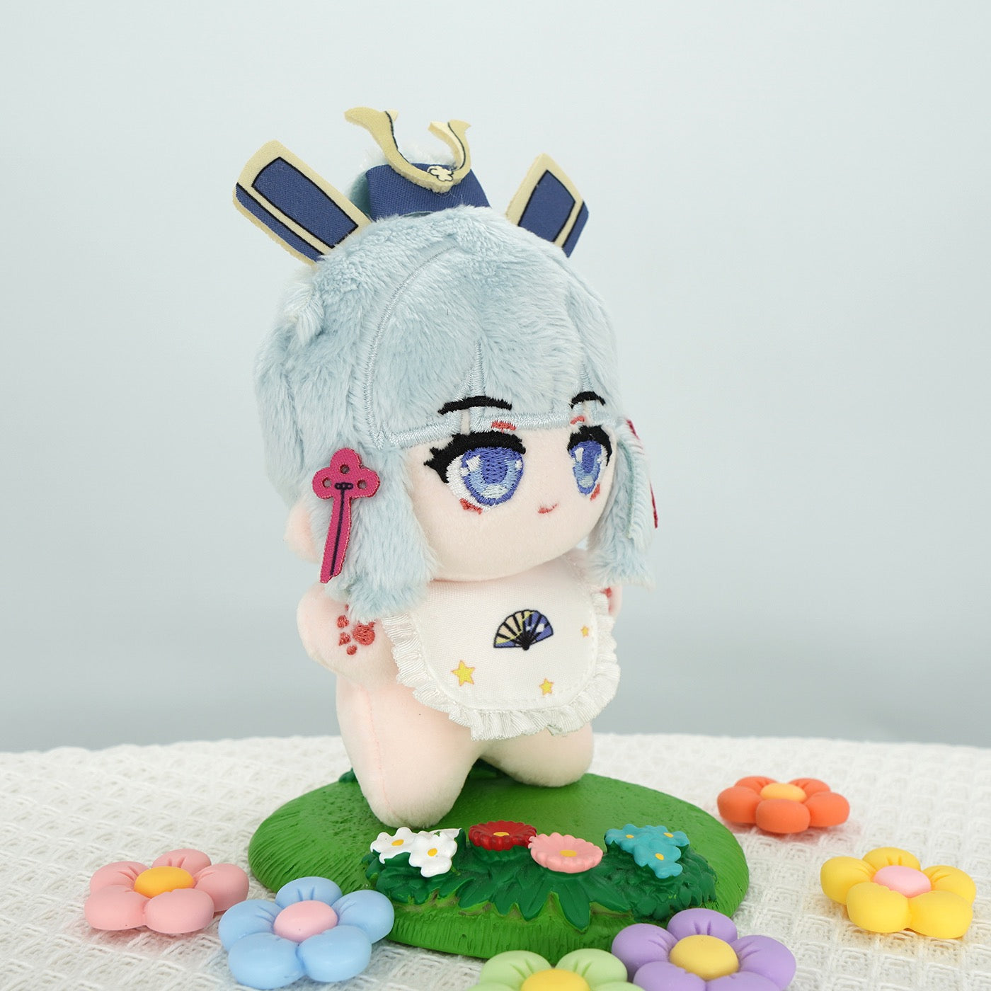 Genshin Impact Fanart Plushie Ayaka Cute Plush Doll 12 CM