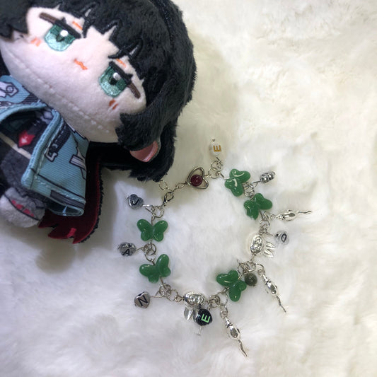 Zenless Zone Zero ZZZ Jane Doe Inspired Flat Beads Bracelet