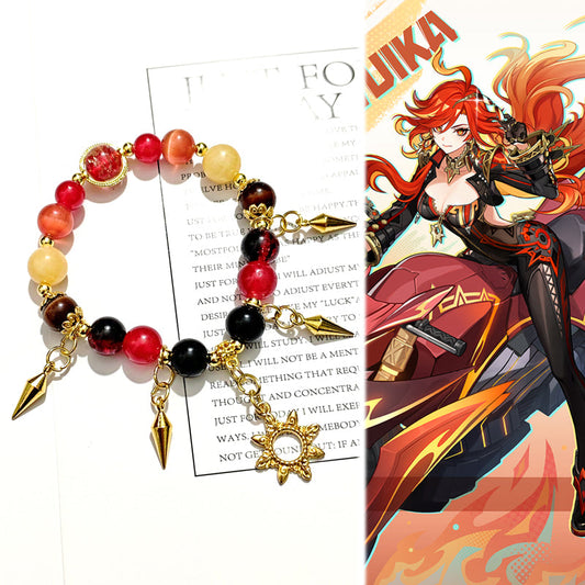 Game Genshin Impact Natlan Mavuika Inspired Bracelet
