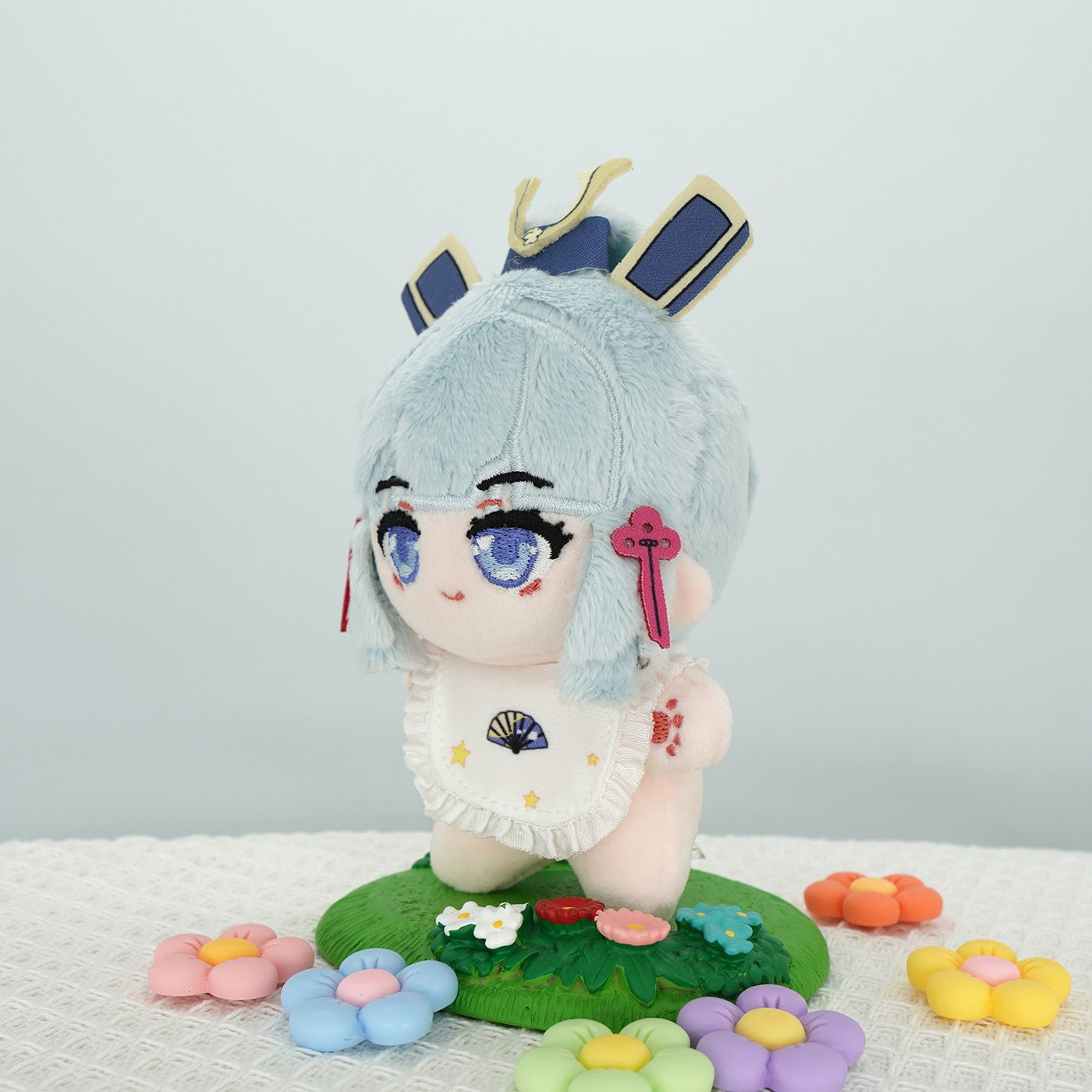 Genshin Impact Fanart Plushie Ayaka Cute Plush Doll 12 CM
