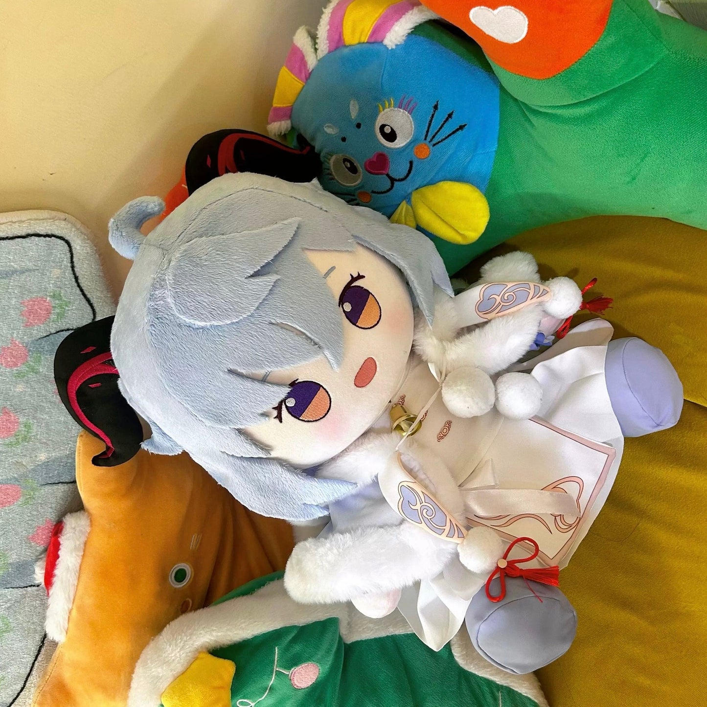 Genshin Impact Plushies Staring  Ganyu Child Ver 40CM Plush Doll