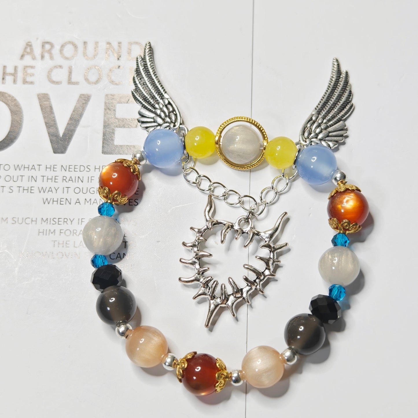 Honkai Star Rail Phainon Inspired Round Bracelet