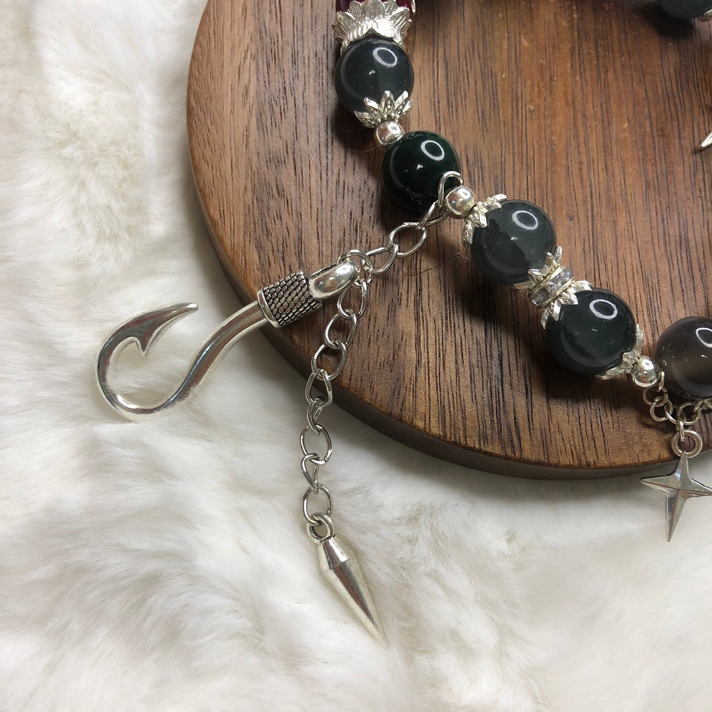 Zenless Zone Zero ZZZ ジェーン・ドウ風ラウンドブレスレット