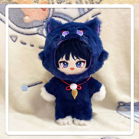 Genshin Impact Scaramouche Plush Doll 20cm Stuffed Anime Figure