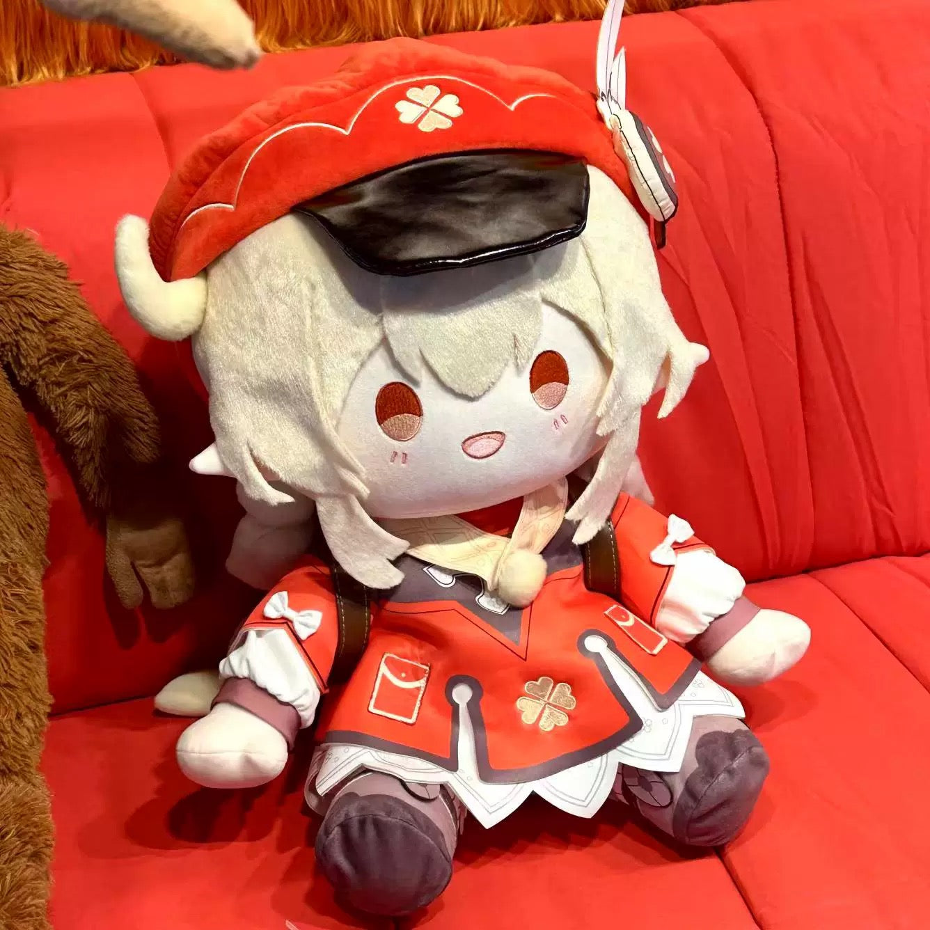 Genshin Impact Plush Klee Plushie 40CM Stuffed Doll Anime Figure Toy