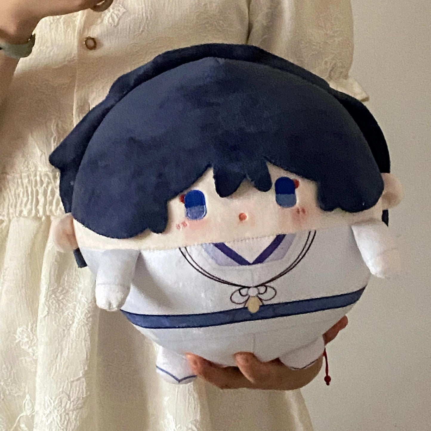 Plush Ball Doll Genshin Impact Wanderer Scaramouche Cotton Stuffed Anime Collectible Gift 12cm 30cm