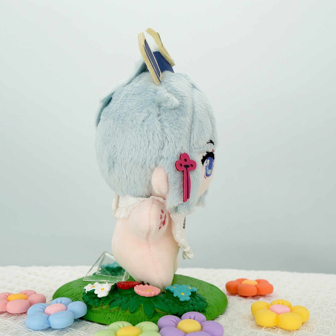 Genshin Impact Fanart Plushie Ayaka Cute Plush Doll 12 CM