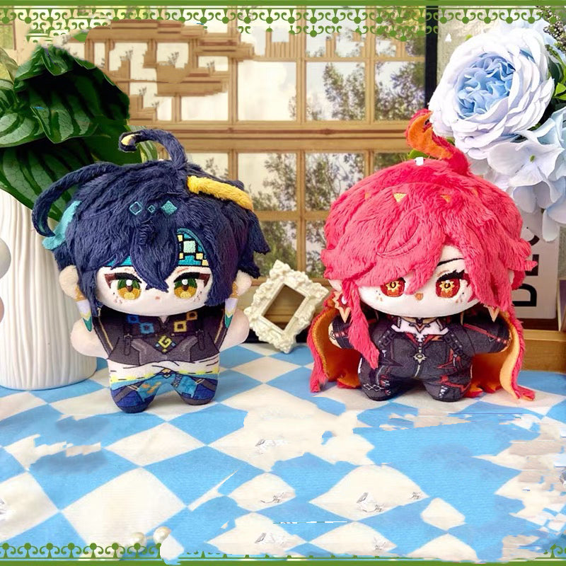 Genshin Impact Natlan Plush Doll 12cm Kinich Mavuika Anime Figure
