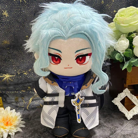 Genshin Impact Il Dottore Plush Doll 20CM Cotton Stuffed Anime Figure The Doctor Zandik Kawaii Gift