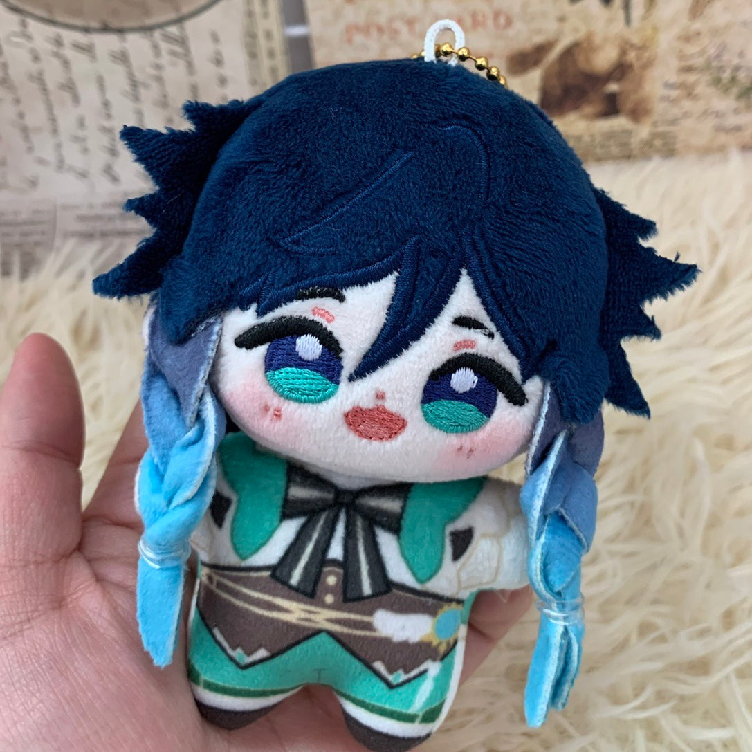 Genshin Impact Xiao Venti Wanderer Kabukimono Kaedehara Kazuha Plush Doll 12 CM