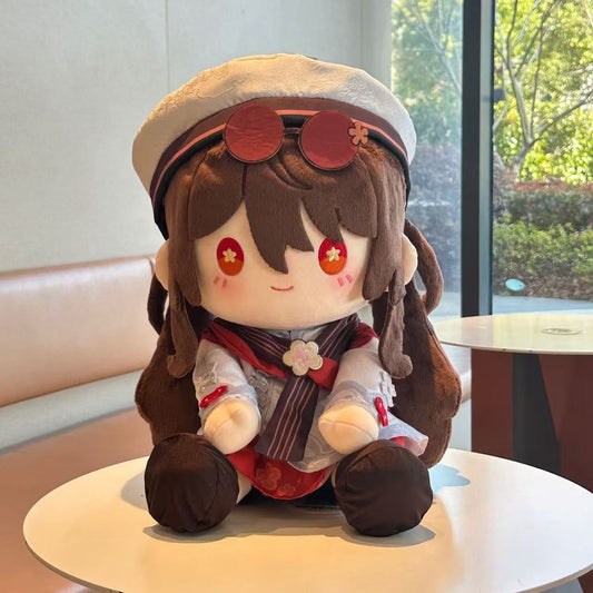 Genshin Impact Plush Hu Tao Cherries Snow-Laden Skin Plushie 40CM Stuffed Doll